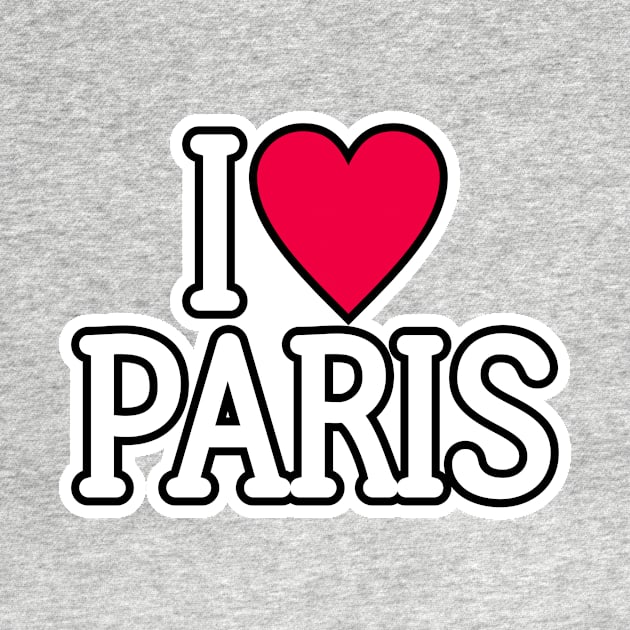 I Love Paris by ARTSYILA